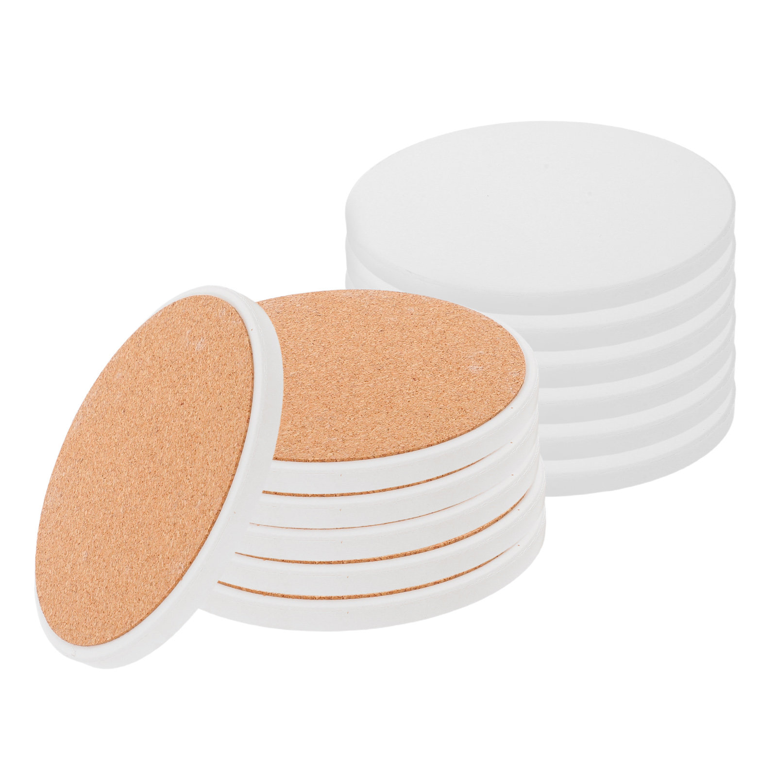 12Pcs Blank Ceramic Coasters R - огляд і ціна Coaster Sublimation Blank