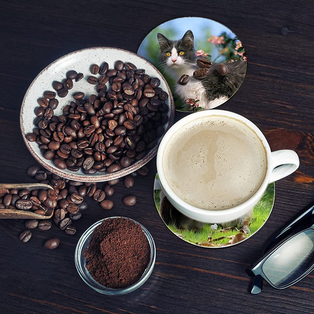 50Pcs Thermal Sublimation Coas - огляд і ціна Coaster Sublimation Blank