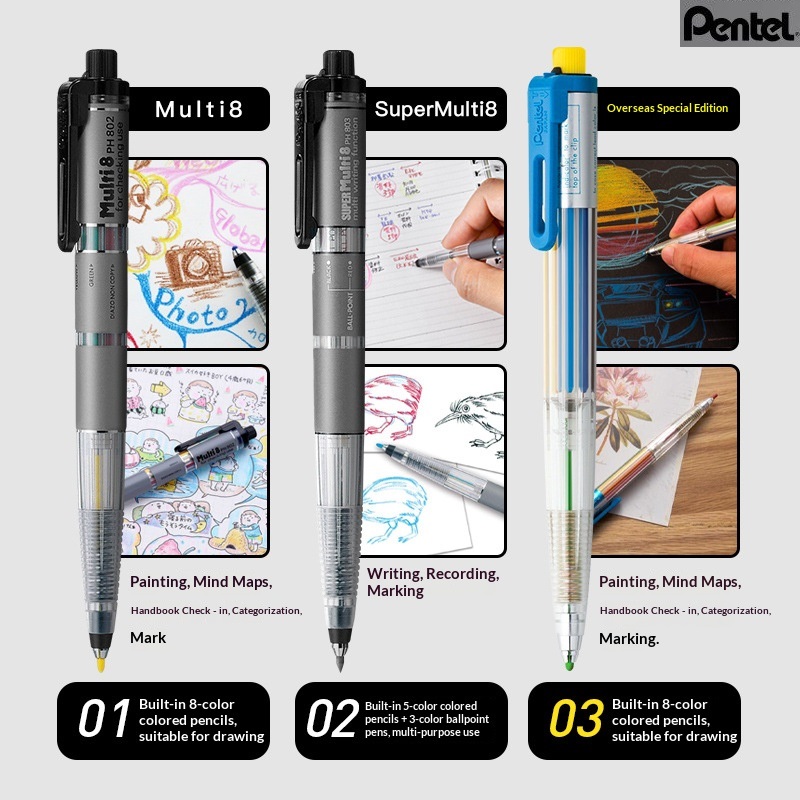 Original Japan Pentel Art Mult - огляд і ціна Pentel Pen Energel
